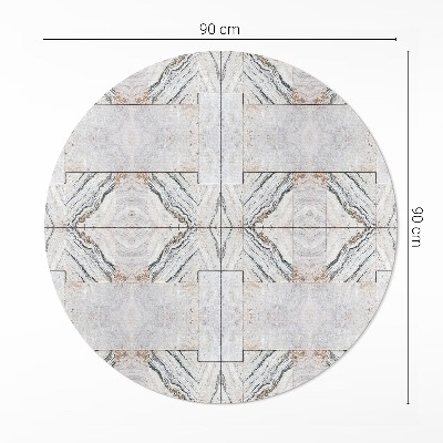 Tapis vinyle Carreaux de pierre décoratifs