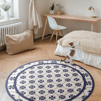 Tapis vinyle Carreaux décoratifs en mosaïque ornementale