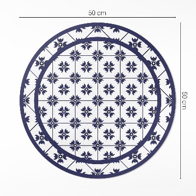 Tapis vinyle Carreaux décoratifs en mosaïque ornementale