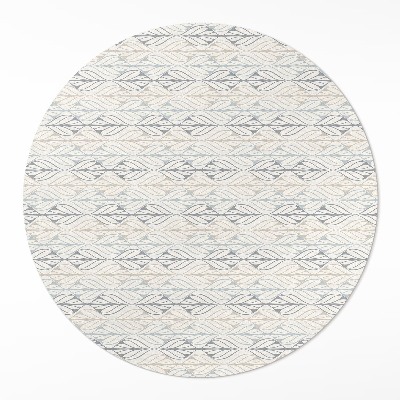 Tapis vinyle Motif bohème oriental à feuilles régulières