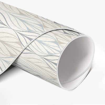 Tapis vinyle Motif bohème oriental à feuilles régulières