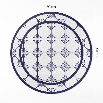 Tapis vinyle Carreaux décoratifs grecs
