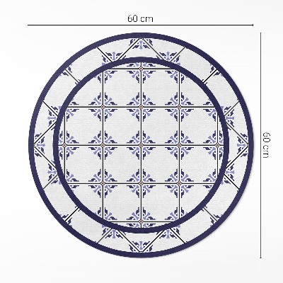 Tapis vinyle Carreaux décoratifs grecs