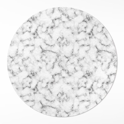 Tapis rond en vinyle Pierre abstraite et marbre élégant
