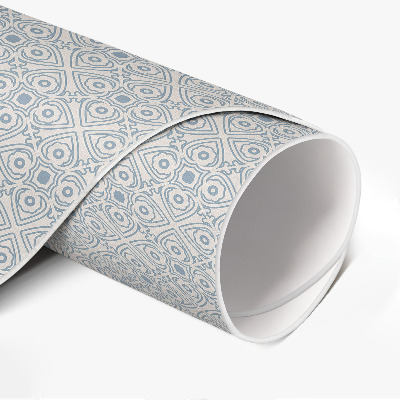 Tapis rond en vinyle Détails décoratifs en mosaïque fine