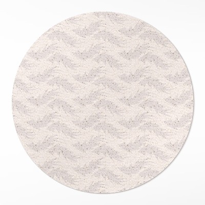 Tapis vinyle Feuilles délicates aux couleurs sobres