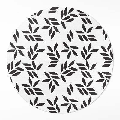 Tapis vinyle Motif de feuille minimaliste