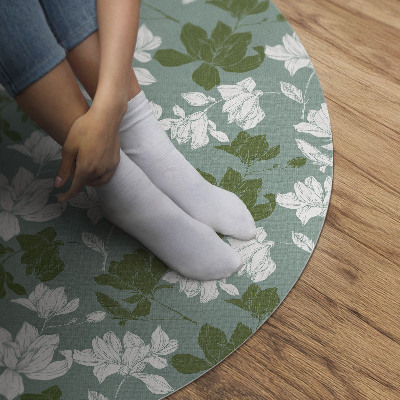 Tapis vinyle Motif floral subtil