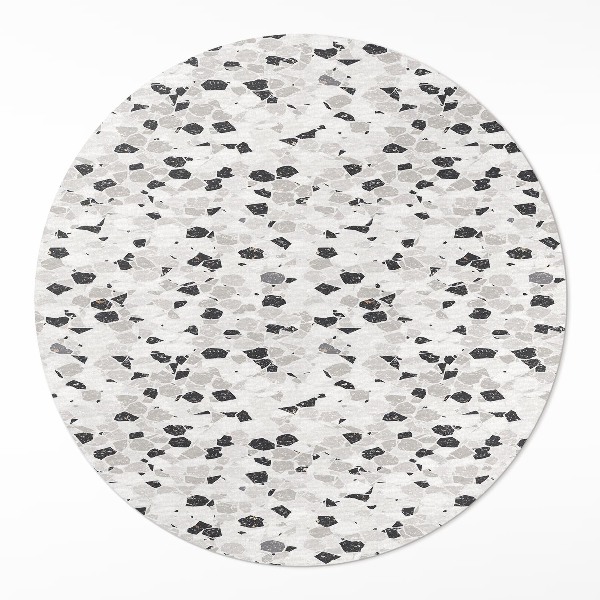 Tapis rond en vinyle Dalle de pierre, grès élégant