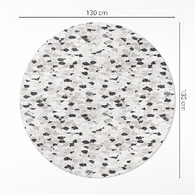 Tapis rond en vinyle Dalle de pierre, grès élégant