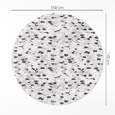 Tapis rond en vinyle Dalle de pierre, grès élégant