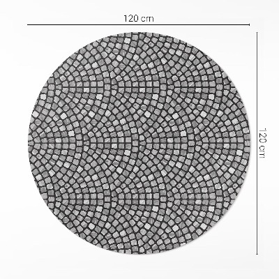 Tapis vinyle Mosaïque fine en pierre