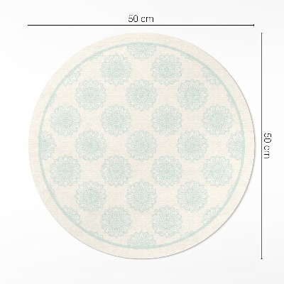 Tapis vinyle Motif floral de tournesol lumineux