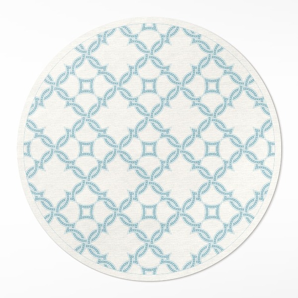 Tapis vinyle Carreaux décoratifs en tissage de chaîne