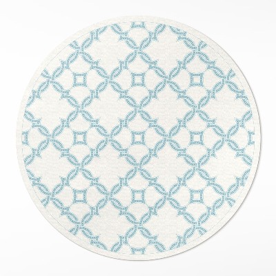 Tapis vinyle Carreaux décoratifs en tissage de chaîne