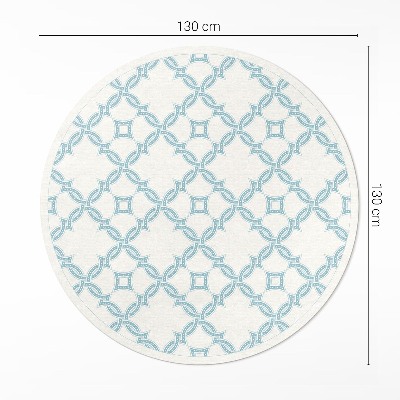 Tapis vinyle Carreaux décoratifs en tissage de chaîne