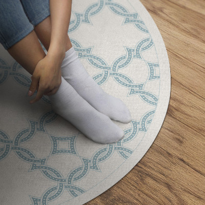 Tapis vinyle Carreaux décoratifs en tissage de chaîne