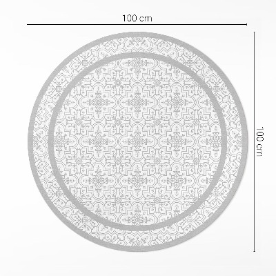 Tapis vinyle De beaux ornements dans un style élégant