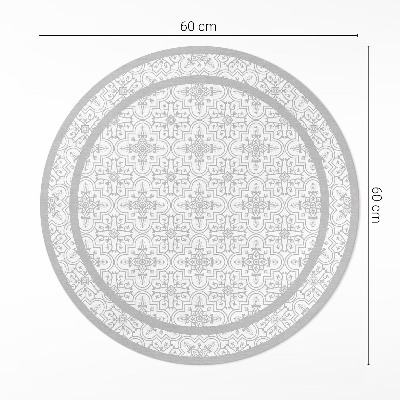 Tapis vinyle De beaux ornements dans un style élégant