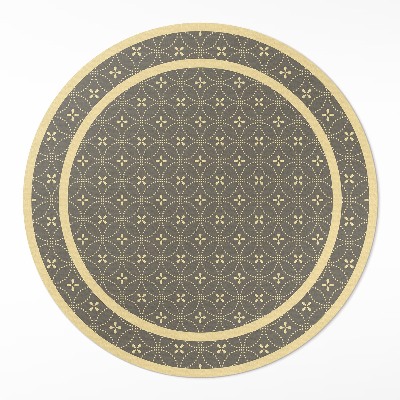 Tapis vinyle Motif à la mode avec des cercles élégants