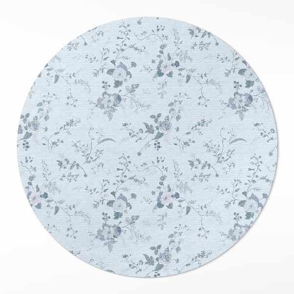 Tapis vinyle Fleurs subtiles peintes dans la prairie