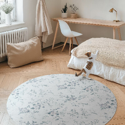 Tapis vinyle Fleurs subtiles peintes dans la prairie