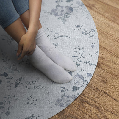 Tapis vinyle Fleurs subtiles peintes dans la prairie