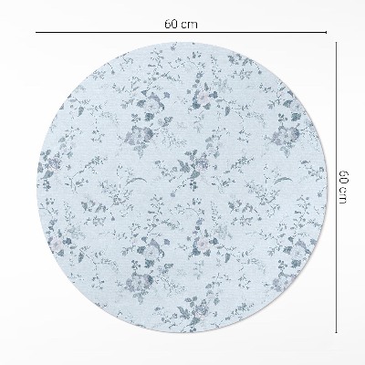 Tapis vinyle Fleurs subtiles peintes dans la prairie