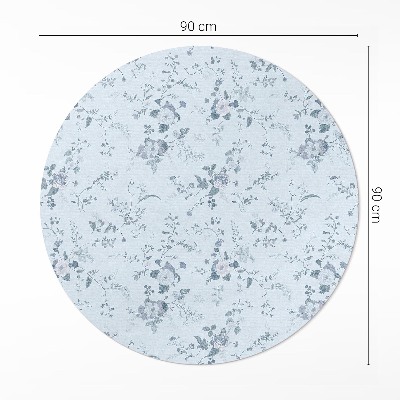 Tapis vinyle Fleurs subtiles peintes dans la prairie