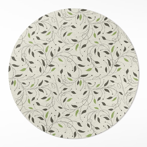 Tapis vinyle Petites feuilles de vignes subtiles
