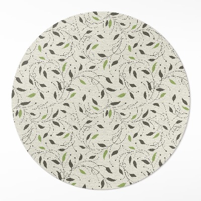 Tapis vinyle Petites feuilles de vignes subtiles