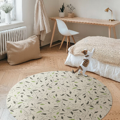 Tapis vinyle Petites feuilles de vignes subtiles