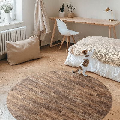 Tapis vinyle Parquet en bois élégant