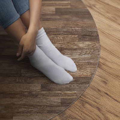 Tapis vinyle Parquet en bois élégant