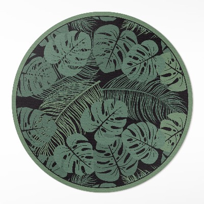 Tapis vinyle Illustration de plantes tropicales monstera