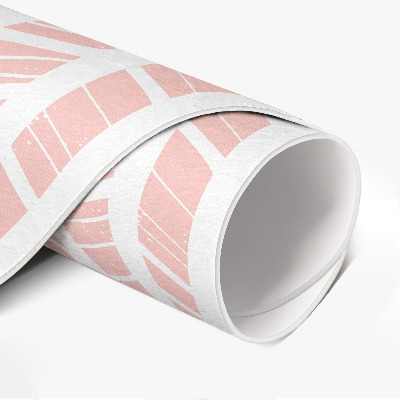 Tapis rond en vinyle Motif indien pastel bohème