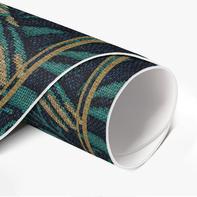 Tapis rond en vinyle Oiseaux de William Morris