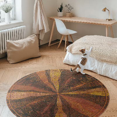 Tapis vinyle Motif abstrait en tissu imitation