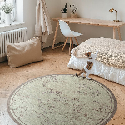 Tapis vinyle Motifs végétaux délavés