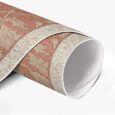 Tapis vinyle Fleurs vintage brodées