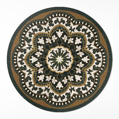 Tapis vinyle Motif végétal central