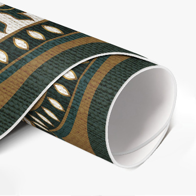 Tapis vinyle Motif végétal central