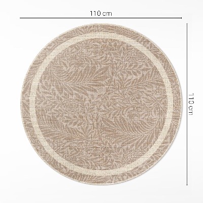 Tapis vinyle Feuilles et brindilles bohèmes vintage