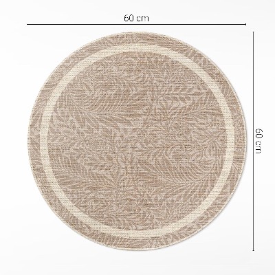 Tapis vinyle Feuilles et brindilles bohèmes vintage