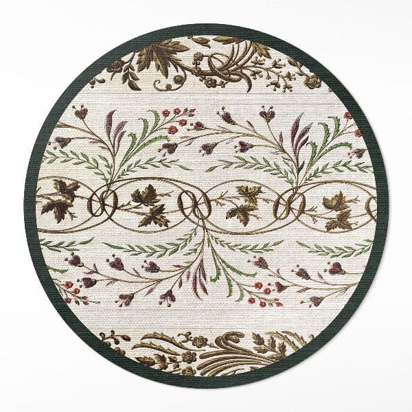 Tapis vinyle Ornements végétaux décoratifs