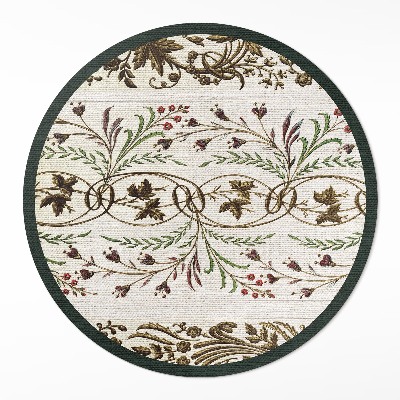 Tapis vinyle Ornements végétaux décoratifs