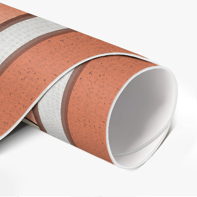 Tapis vinyle Femme du vitrail d'Alfons Mucha