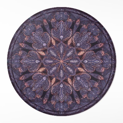 Tapis vinyle Motif décoratif oriental à motif végétal