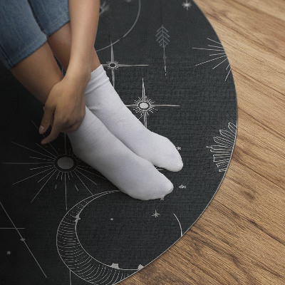 Tapis vinyle Astrologie spatiale, constellations, lunes