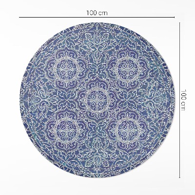 Tapis vinyle Motif géométrique vintage richement décoré